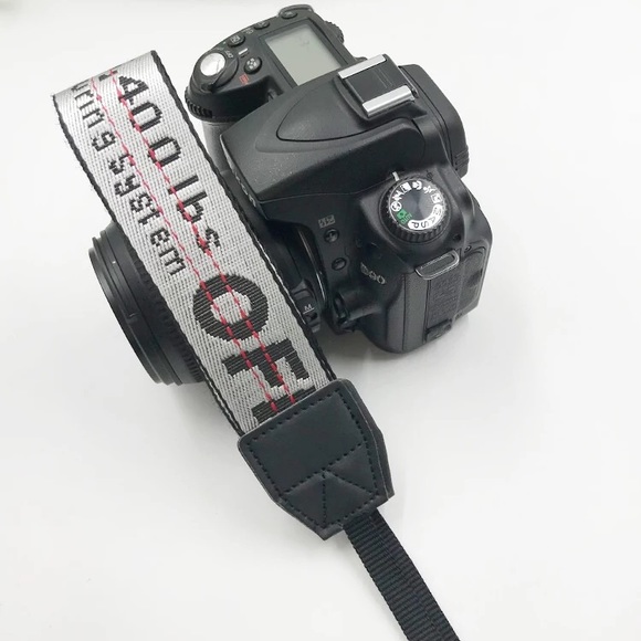 **SILVER** Off-White Camera Strap - Picture 1 of 2
